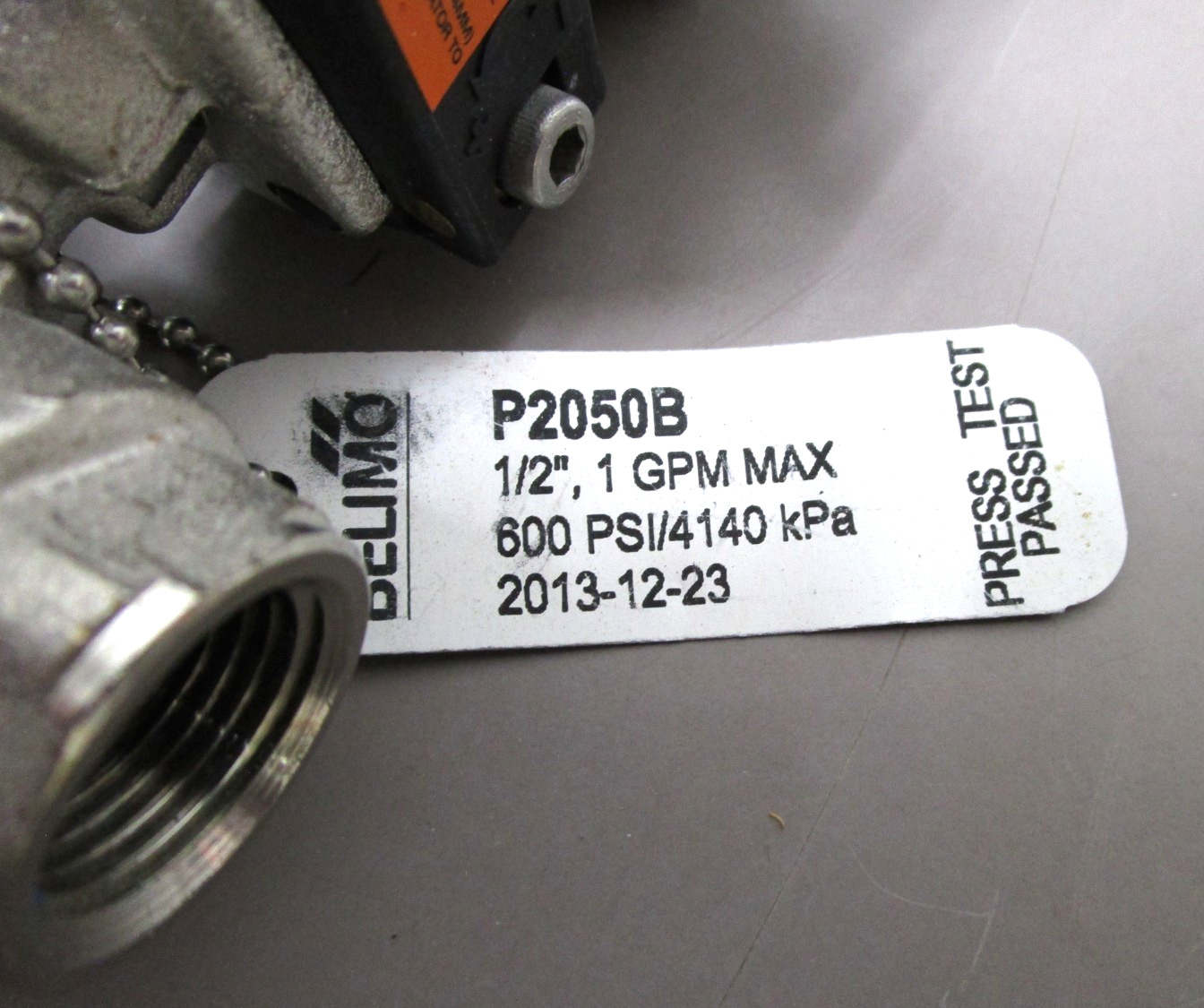 Belimo P2050B010+LRX24-3 CCV 1/2″ Characterized Control Valve Assembly