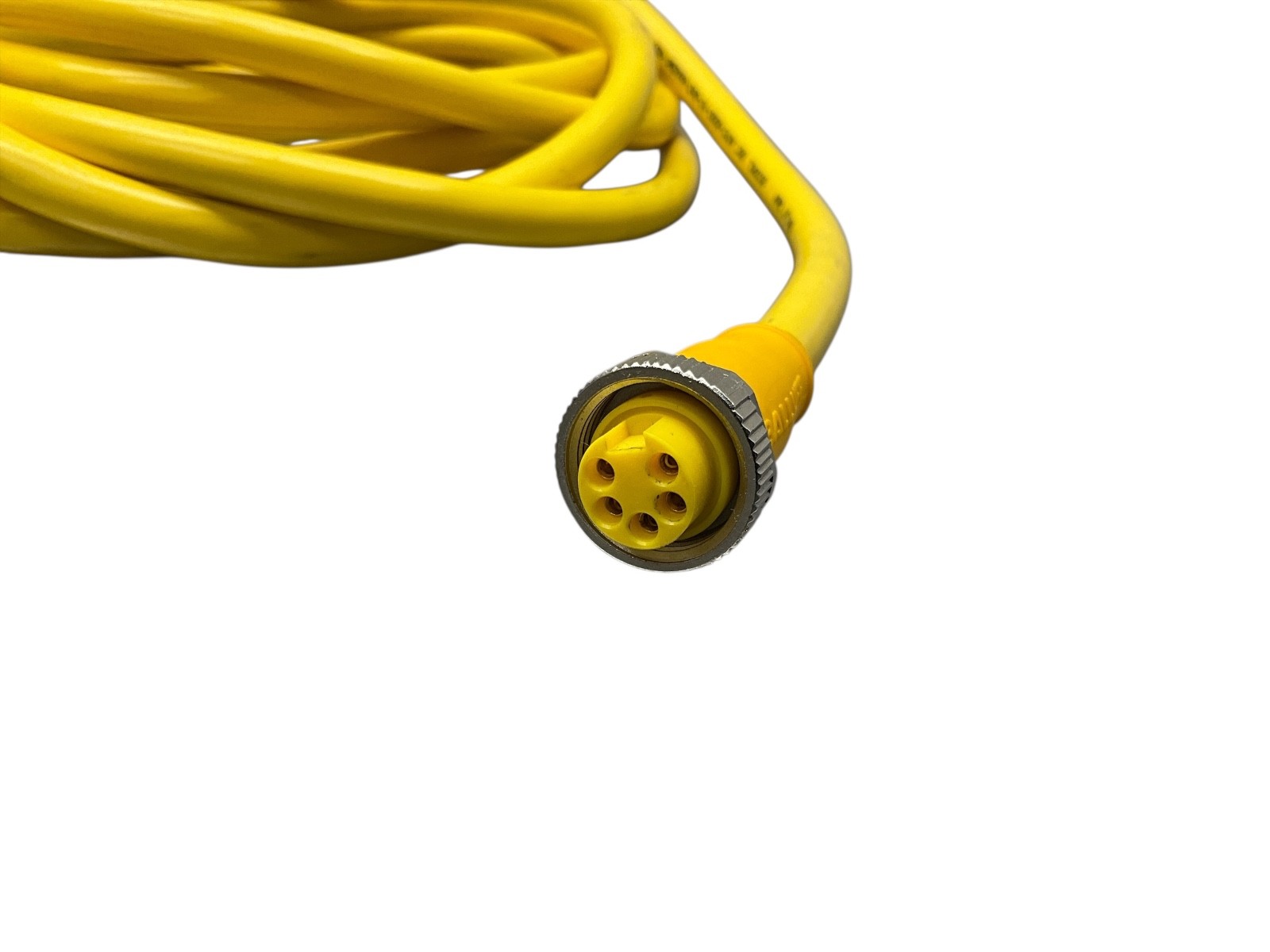 Balluff BCC A315-0000-10-063-VX45W6-050 Sensor Cable M12 5-Pin Yellow