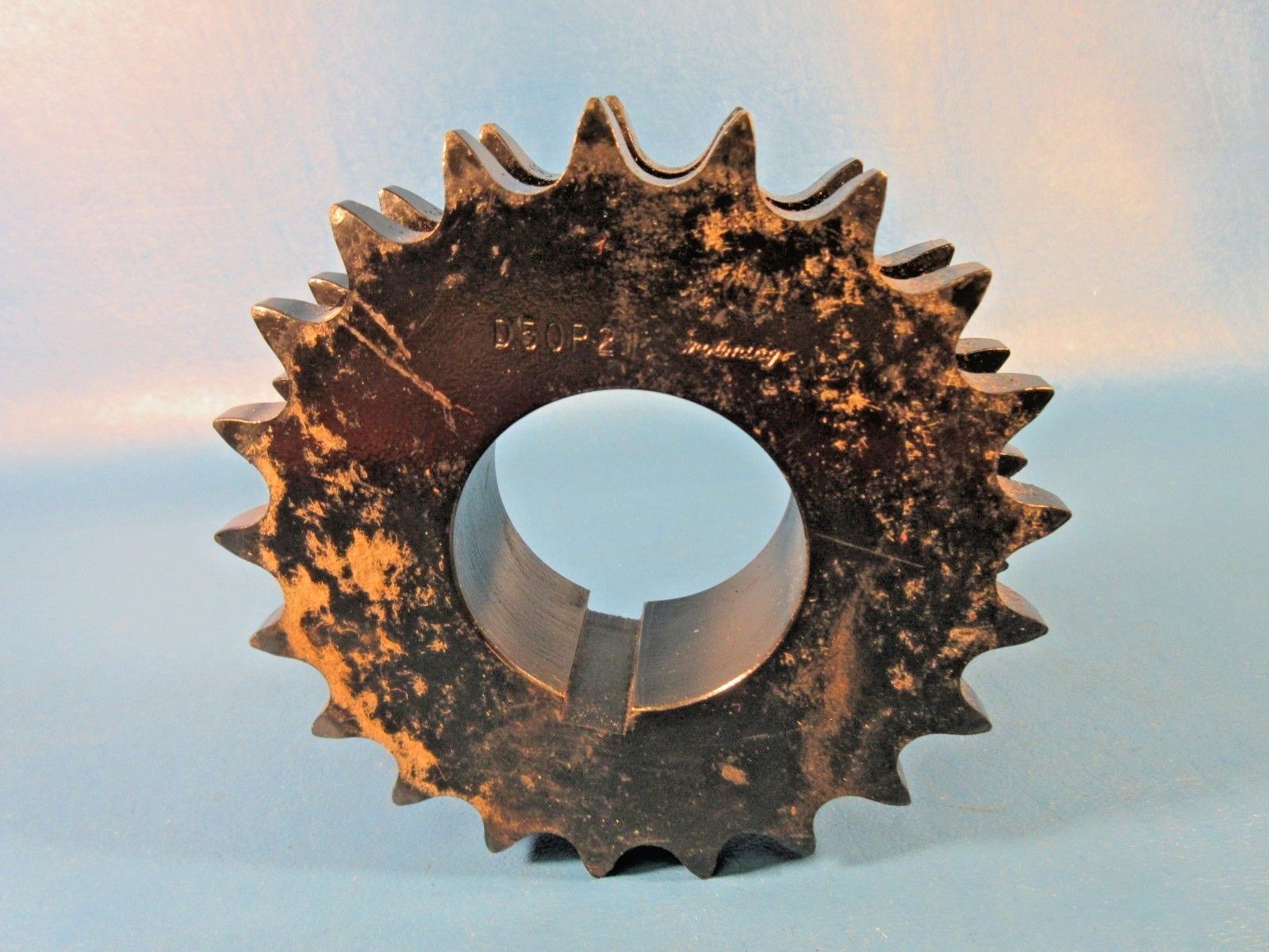 Browning D50P21 Roller Chain Sprocket, Split Taper, Bushed, 2 Strand
