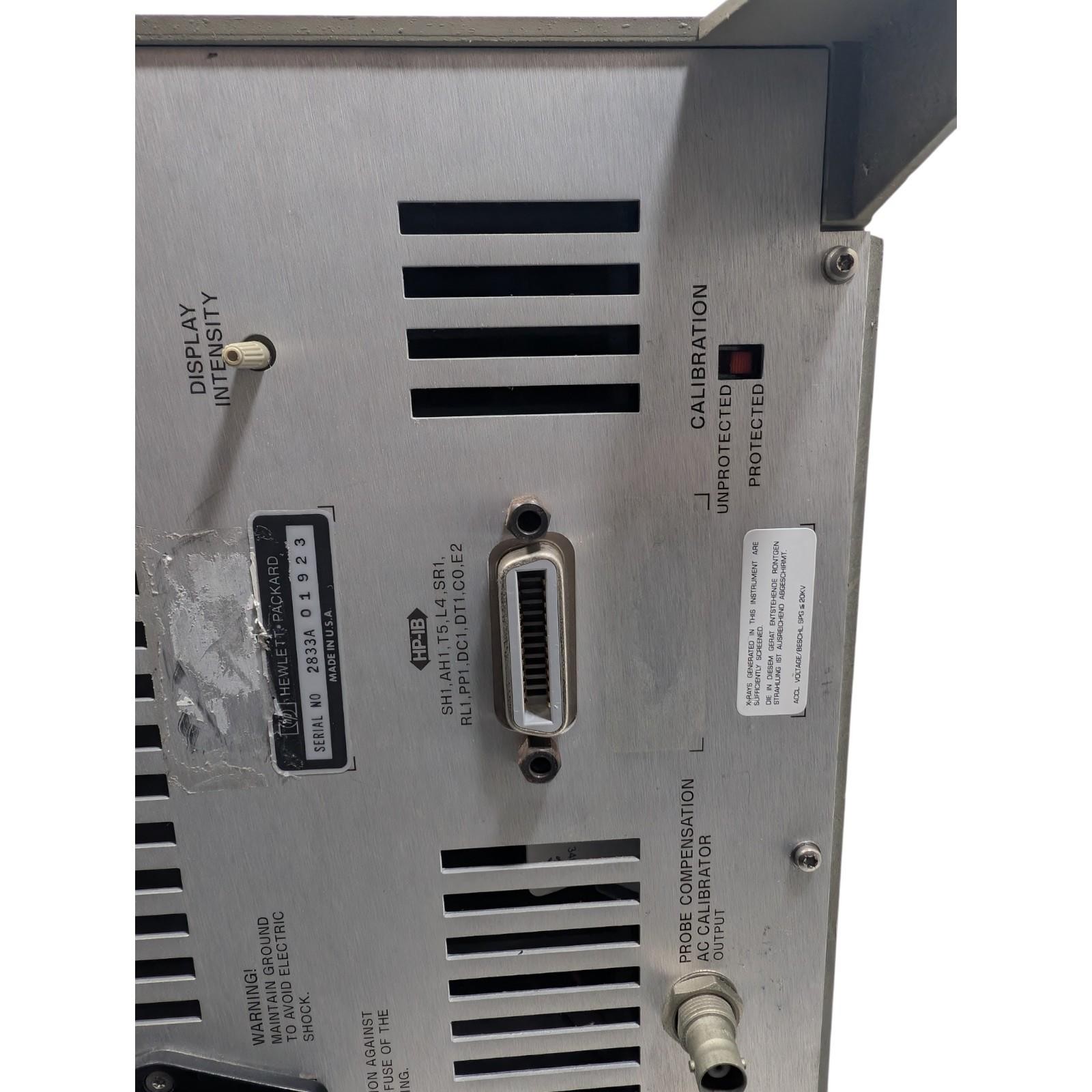 Hewlett Packard 54501A HP Digitizing Oscilloscope 100MHz