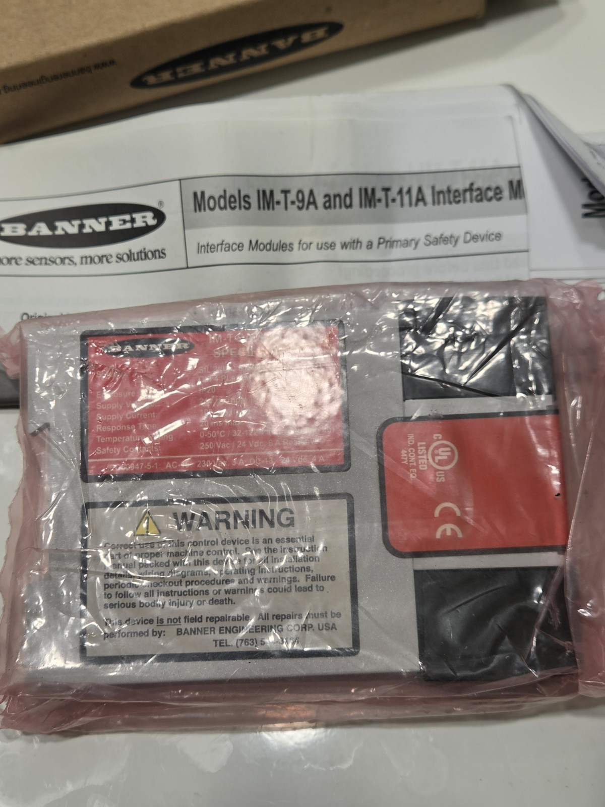 BANNER ENGINEERING IM-T-11A 61424