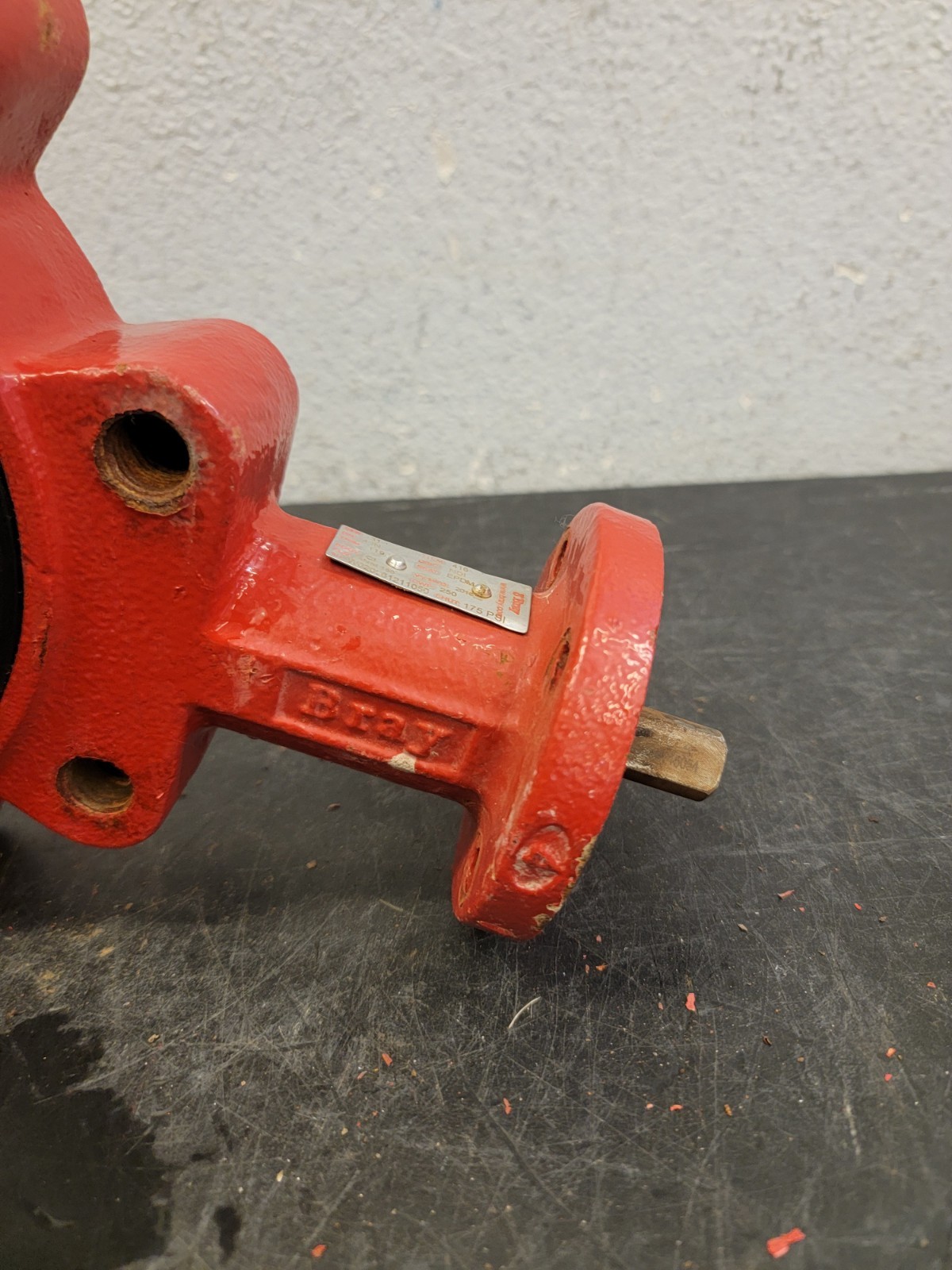 BRAY 4″ BUTTERFLY VALVE SERIES 31 Used As Is A7