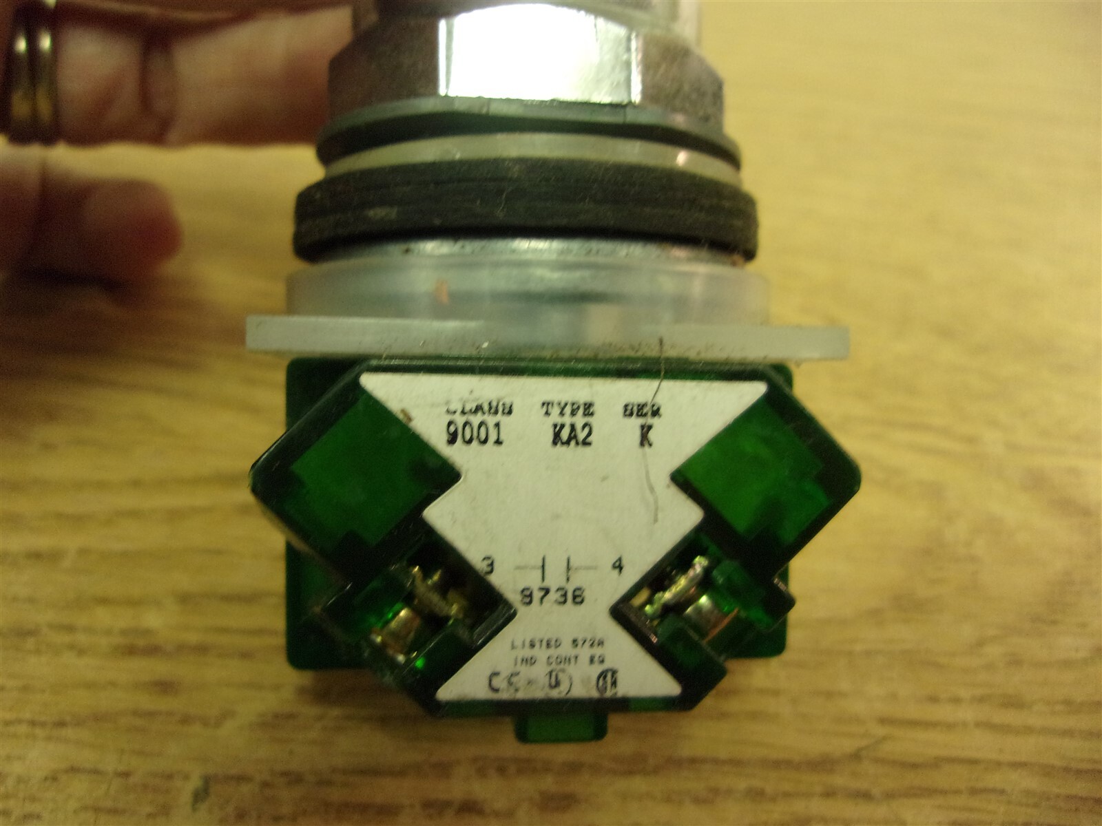Square D 9001 Type KA2 Series K Yellow Switch “Q” *FREE SHIPPING*