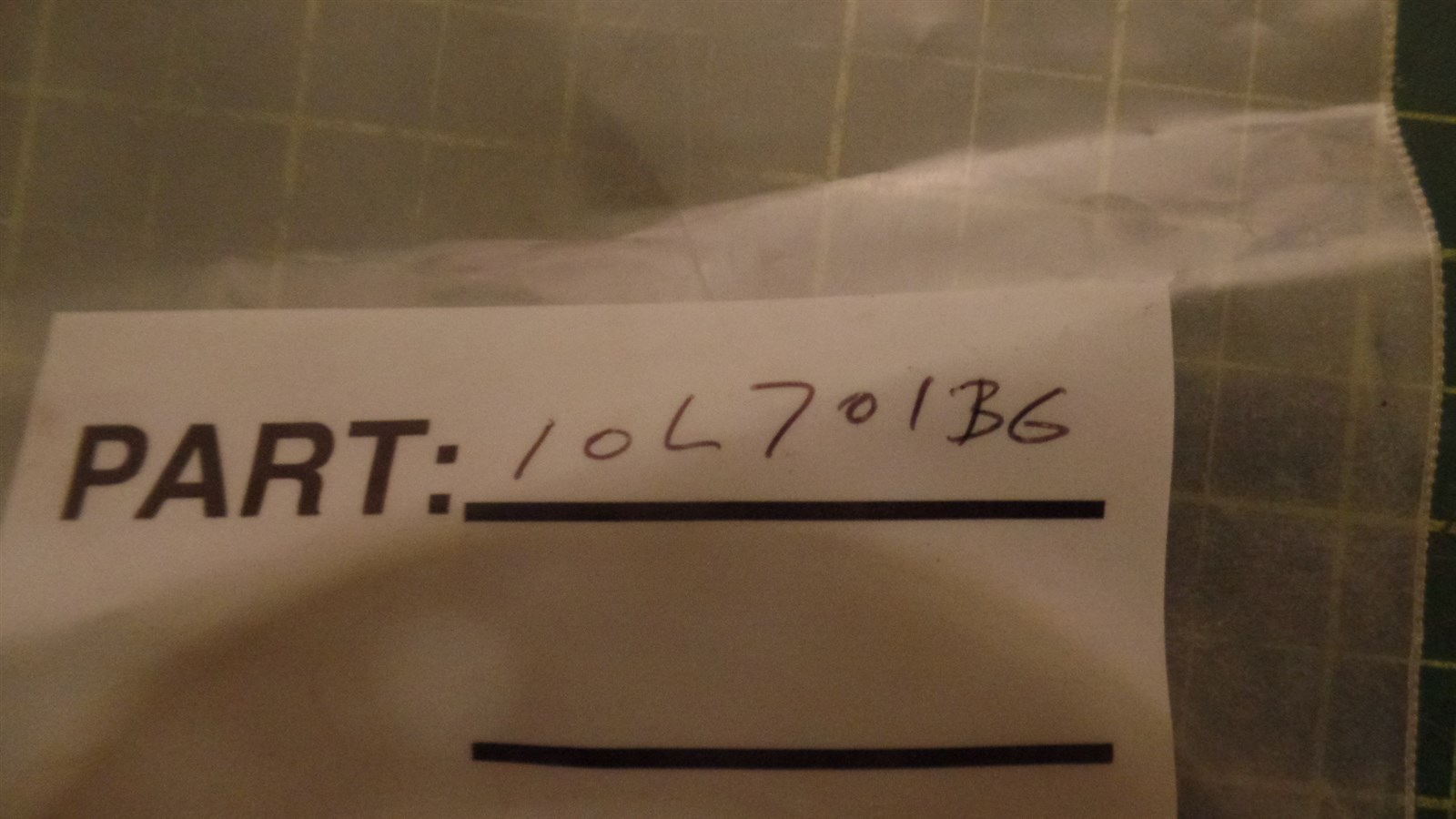 GENUINE MARCO PATS 10L701BG VALVE BODY SEAL ASSEMBLY, NIB, N.O.S