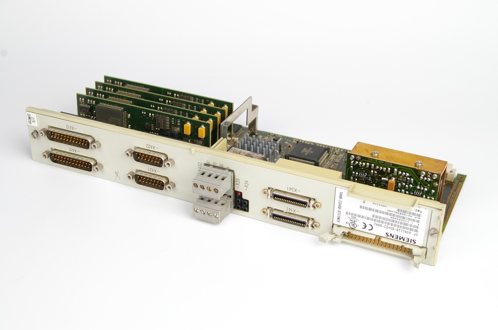 Siemens 6SN1118-0DH23-0AA1 Version B Control Card
