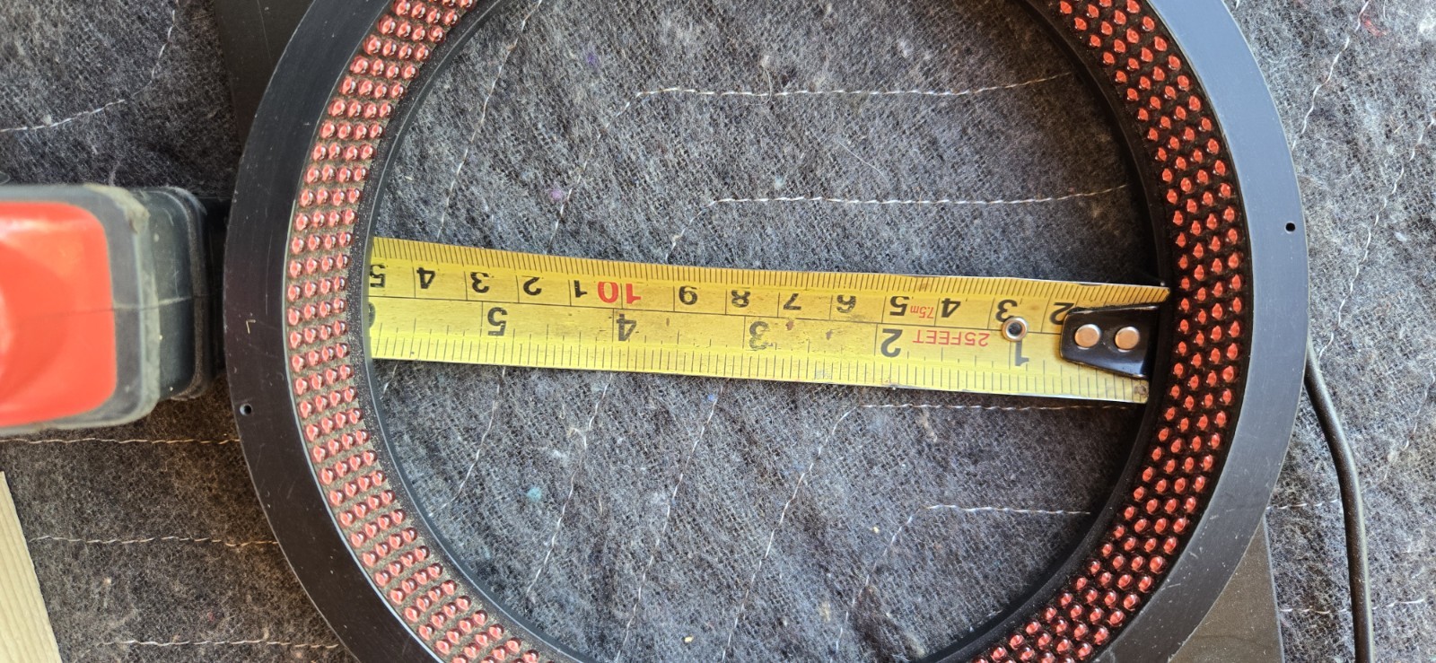 KDR-LA180 Low Angle Ring LEDs Inspection Light W/ Adj Power Sup NISSIN ELECTRO?
