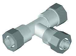 GF Central Plastics 2″ X 2″ X 2″ IPS Compression Tee Epoxy Coated