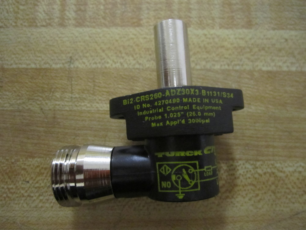 Turck BI2-CRS260-ADZ30X3-B1131/S34 Switch BI2CRS260ADZ30X3B1131S34 (Pack of 3)
