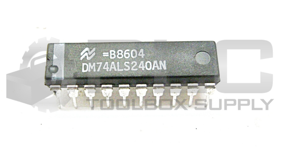 NEW LOT OF 65 NSC DM74ALS240AN INVERTER BUFFER