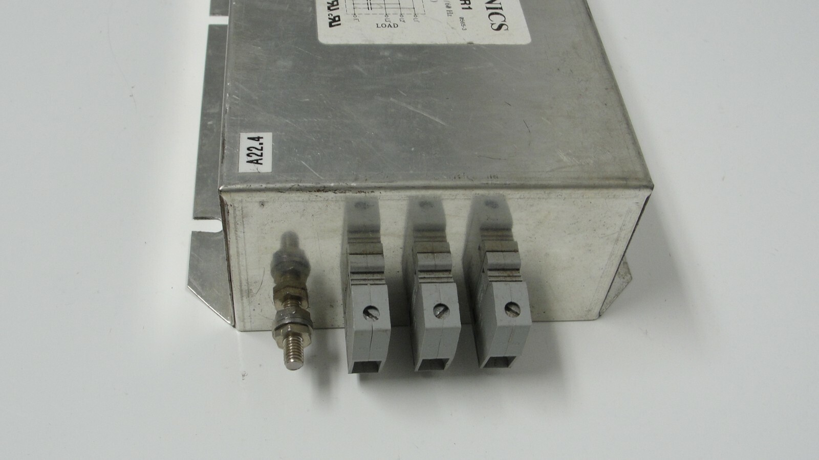 Arcotronics F.LL.D3.025A.AN.R1 three phase mains filter440 vac 25 amp
