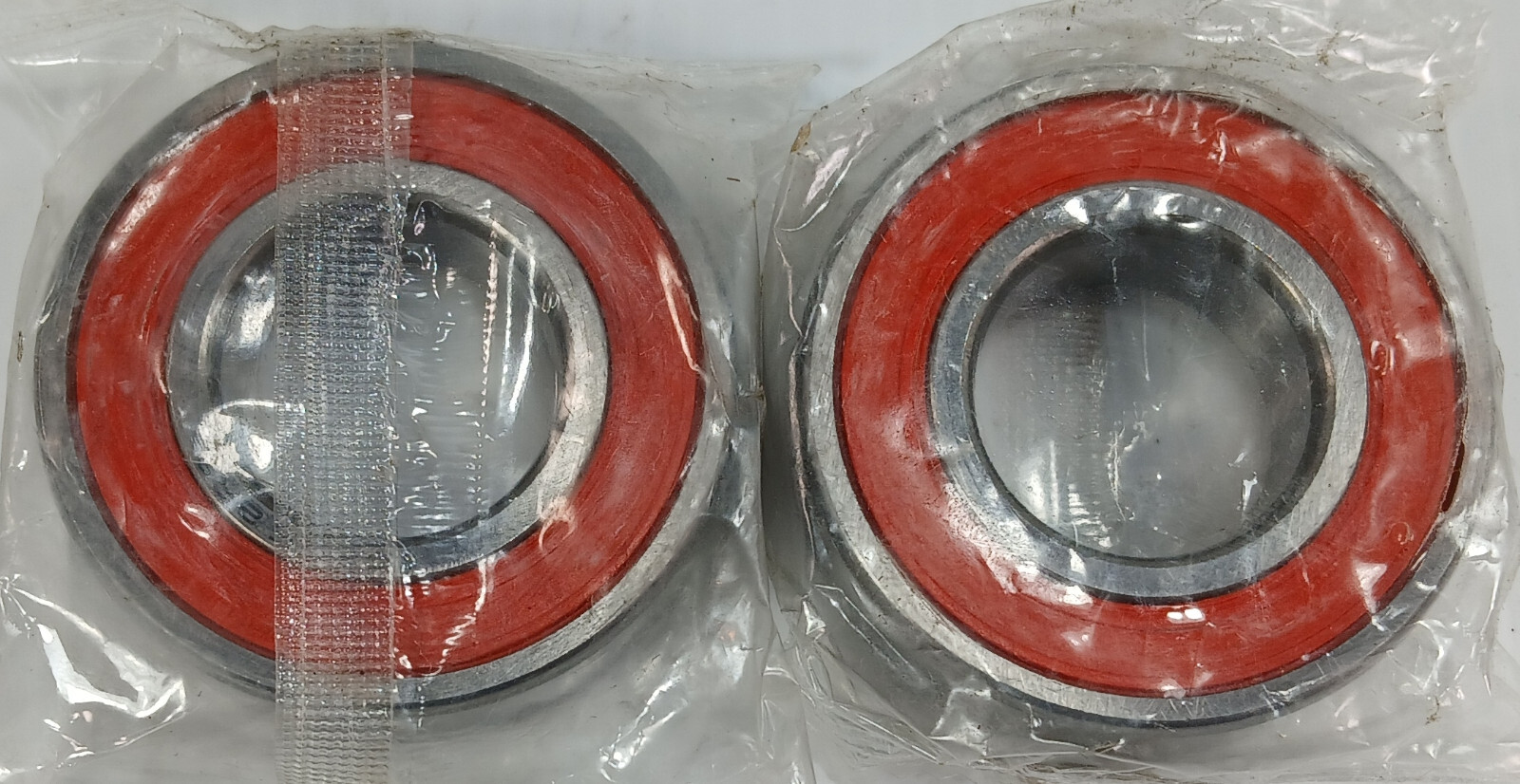 2 NEW UNBRANDED 6205 2RS 25x52x15 RADIAL DEEP GROOVE BEARINGS NNB **MAKE OFFER**