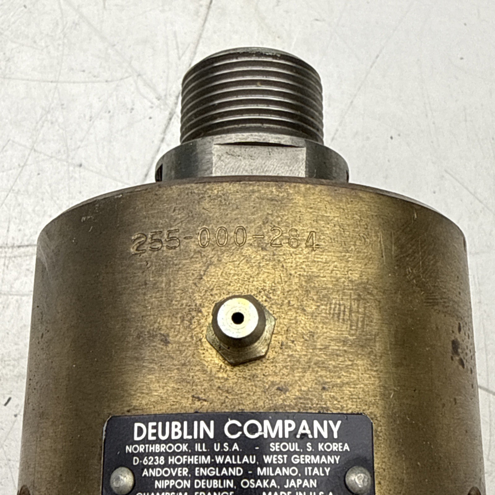 1PC NEW DEUBLIN 255-000-284 High-Speed Rotary Joint Substitute