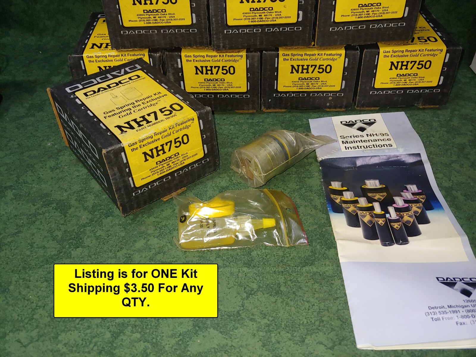 Dadco RK906 Gas Spring Repair Kit NH750 (13548 C1)