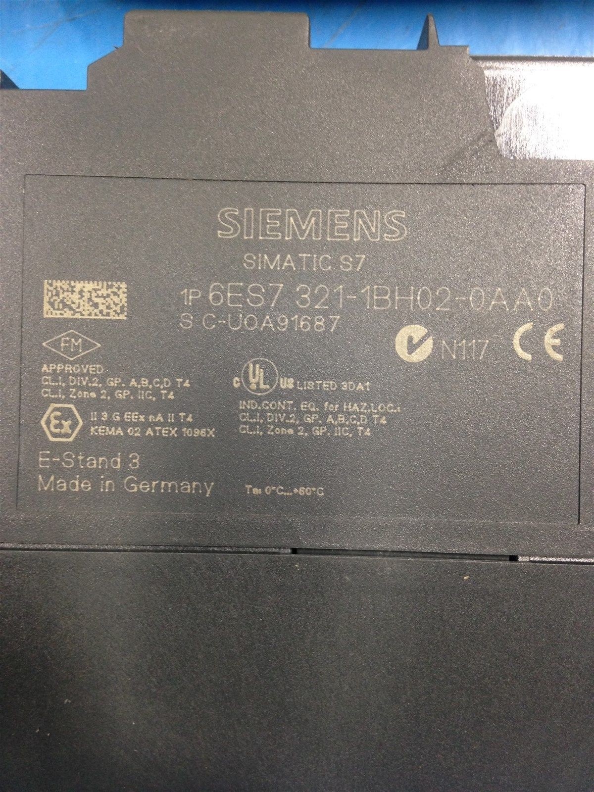 USED LOT OF 6 SIEMENS 6ES7 321-1BH02-0AA0 DAMAGED DURING REMOVAL (D5)