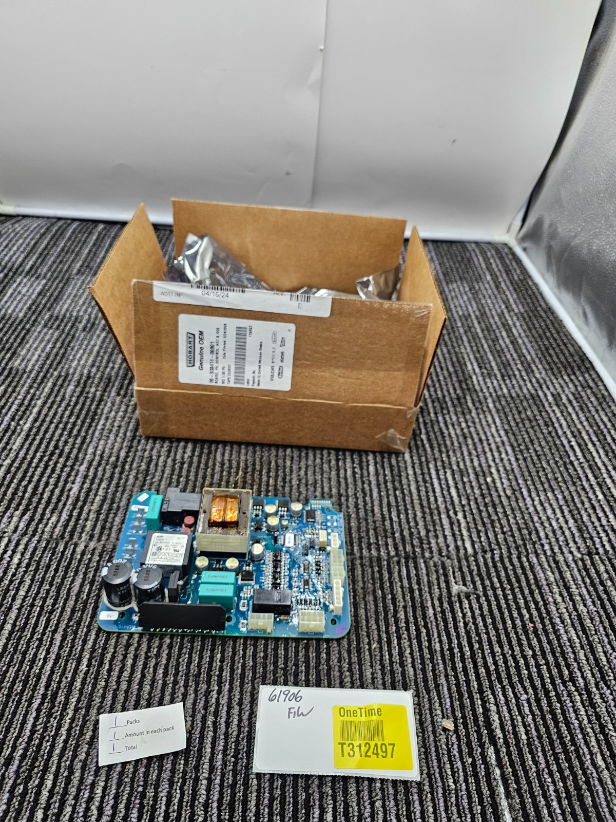 Hobart 00-938411-00001 Board PC Control For HS7 HS9 HS SERIES HS7-1PS HS6N
