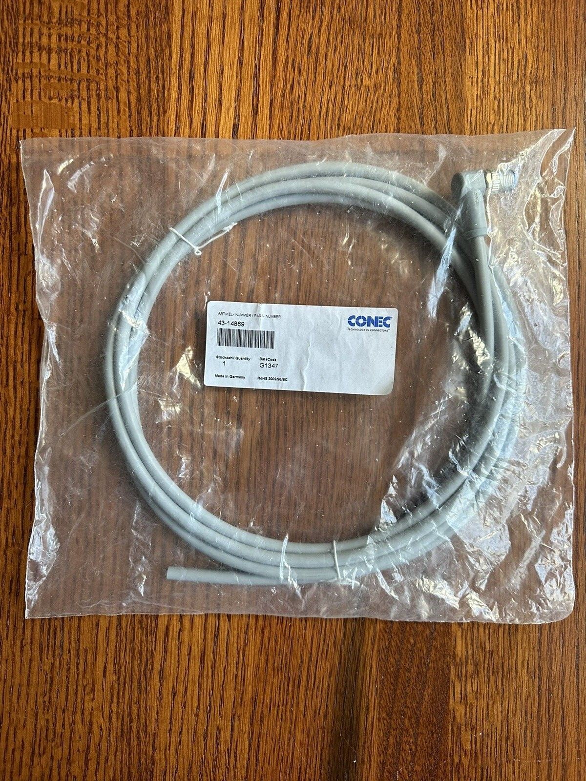 Conec 43-14869 CBL CIRC 8POS MALE TO WIRE 9.84′