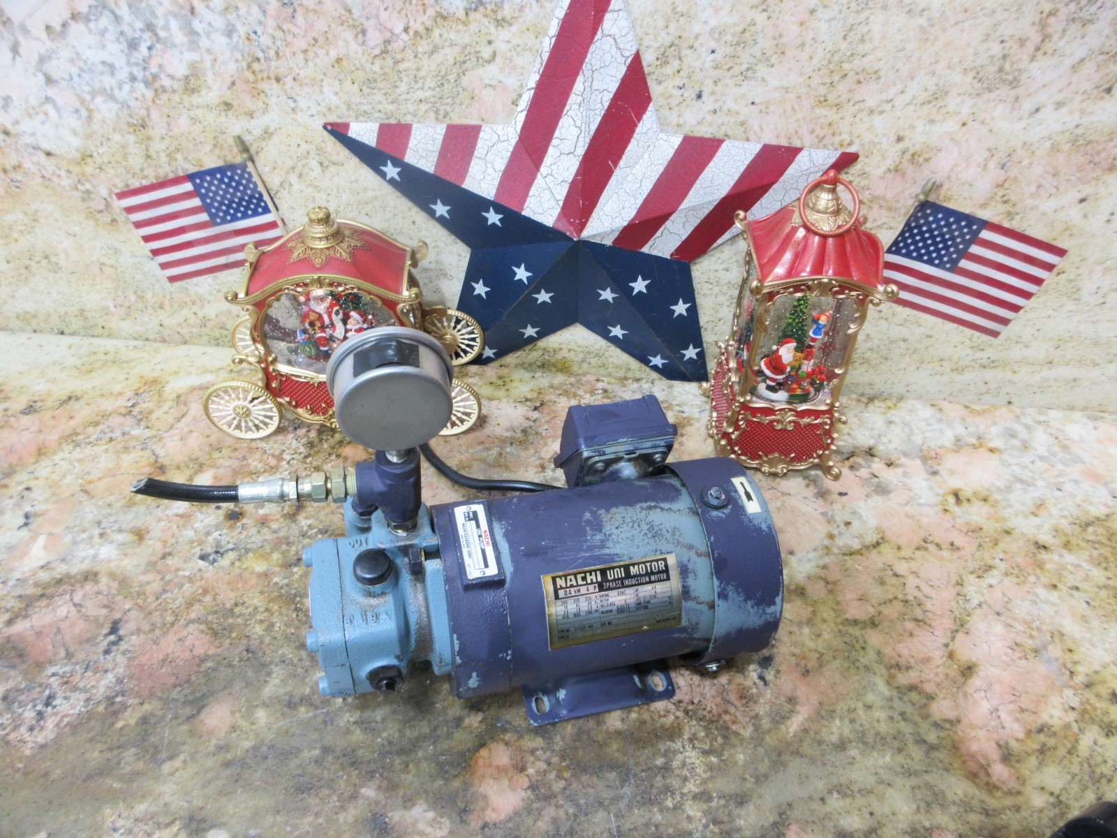 1996 CITIZEN L25 CNC NACHI MOTOR LTIS85-NR VBBA-0A4A04 VDS-0B-1A2-TU-1731K PUMP