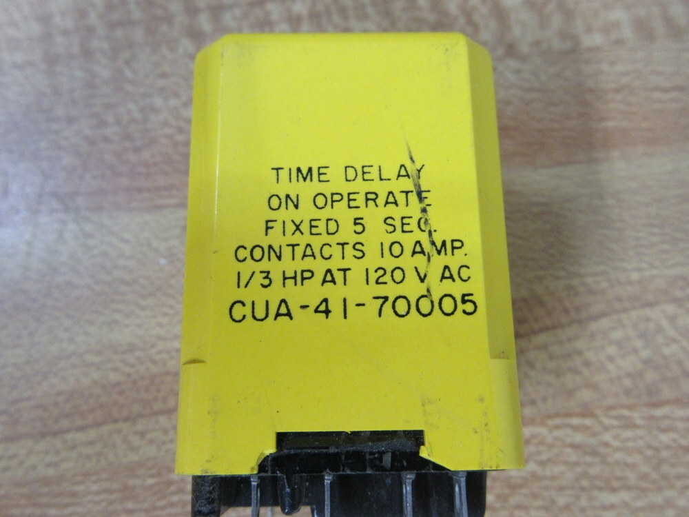 AMF Potter & Brumfield CUA-41-70005 Time Delay Relay CUA4170005 Chip