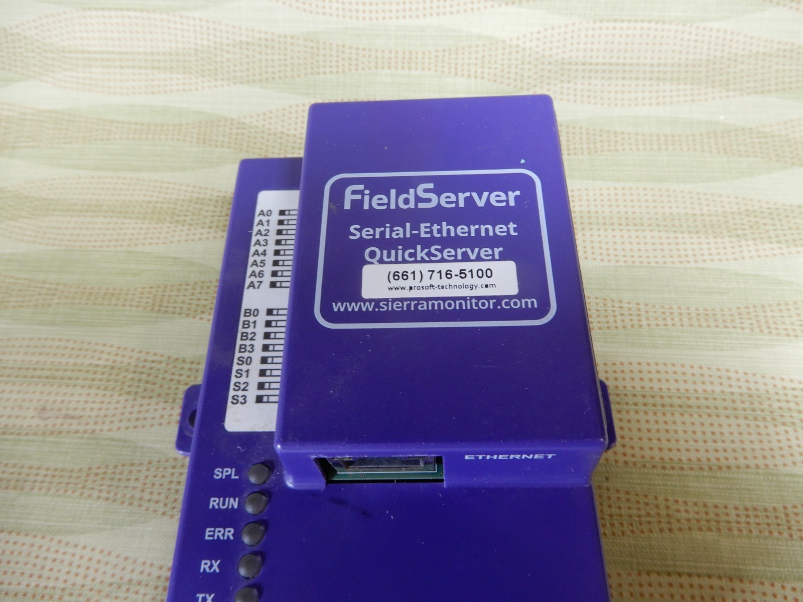 Prosoft PS-QS-1510-0780 FieldServer Serial-Ethernet QuickServer Gateway NNB BX