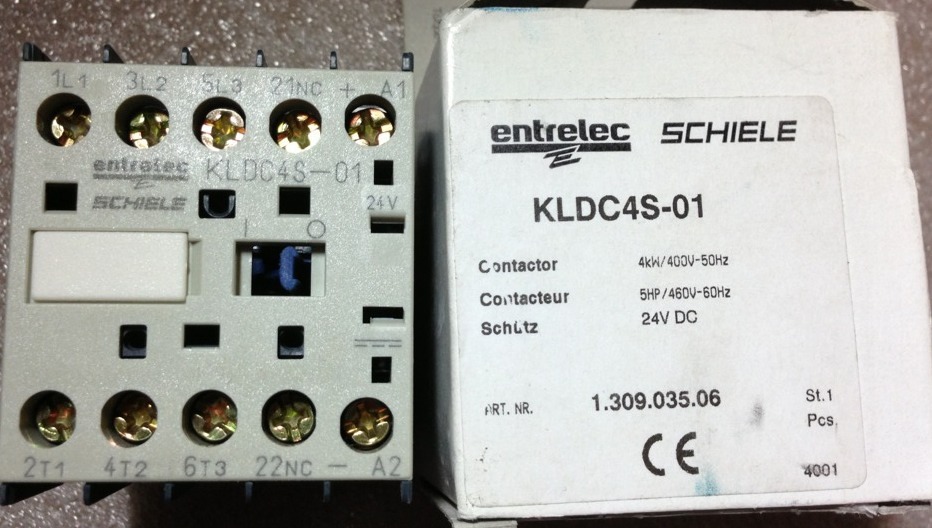 ENTRELEC Schiele KLDC4C-01, KLDC4C01, SHIPSAMEDAY #1548L1