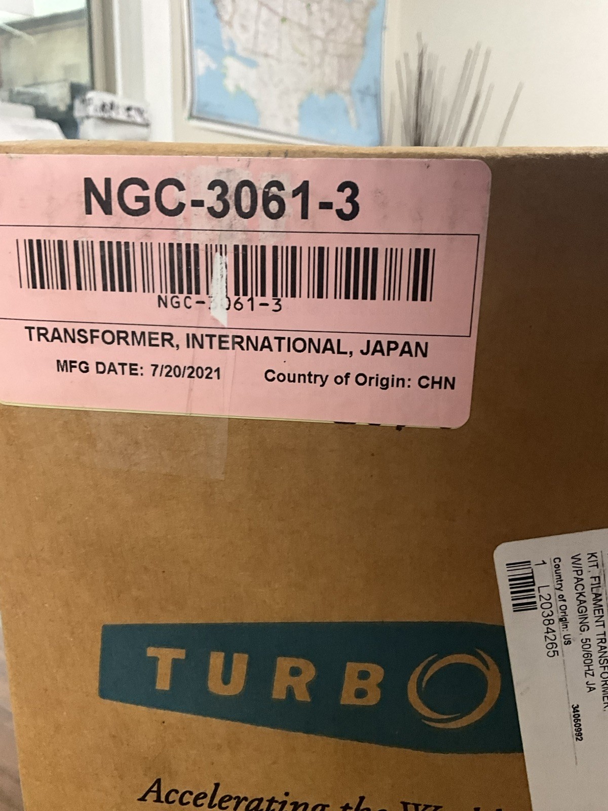 New TurboChef NGC-3061-3 Filament Transformer 200 Volt for Turbo Chef Speed oven