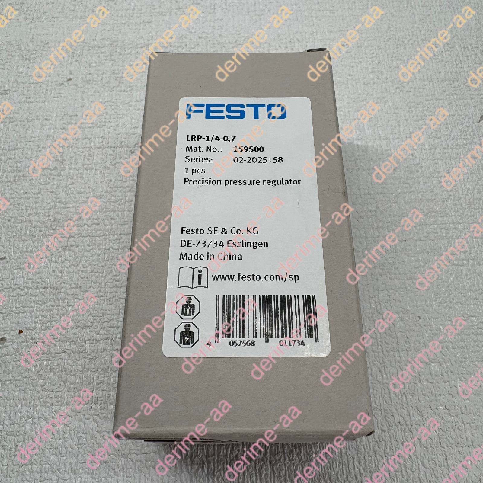 Festo LRP-1/4-0.7 159500 LRP-1/4-0,7 Pressure reducing valve#1pcs new in box