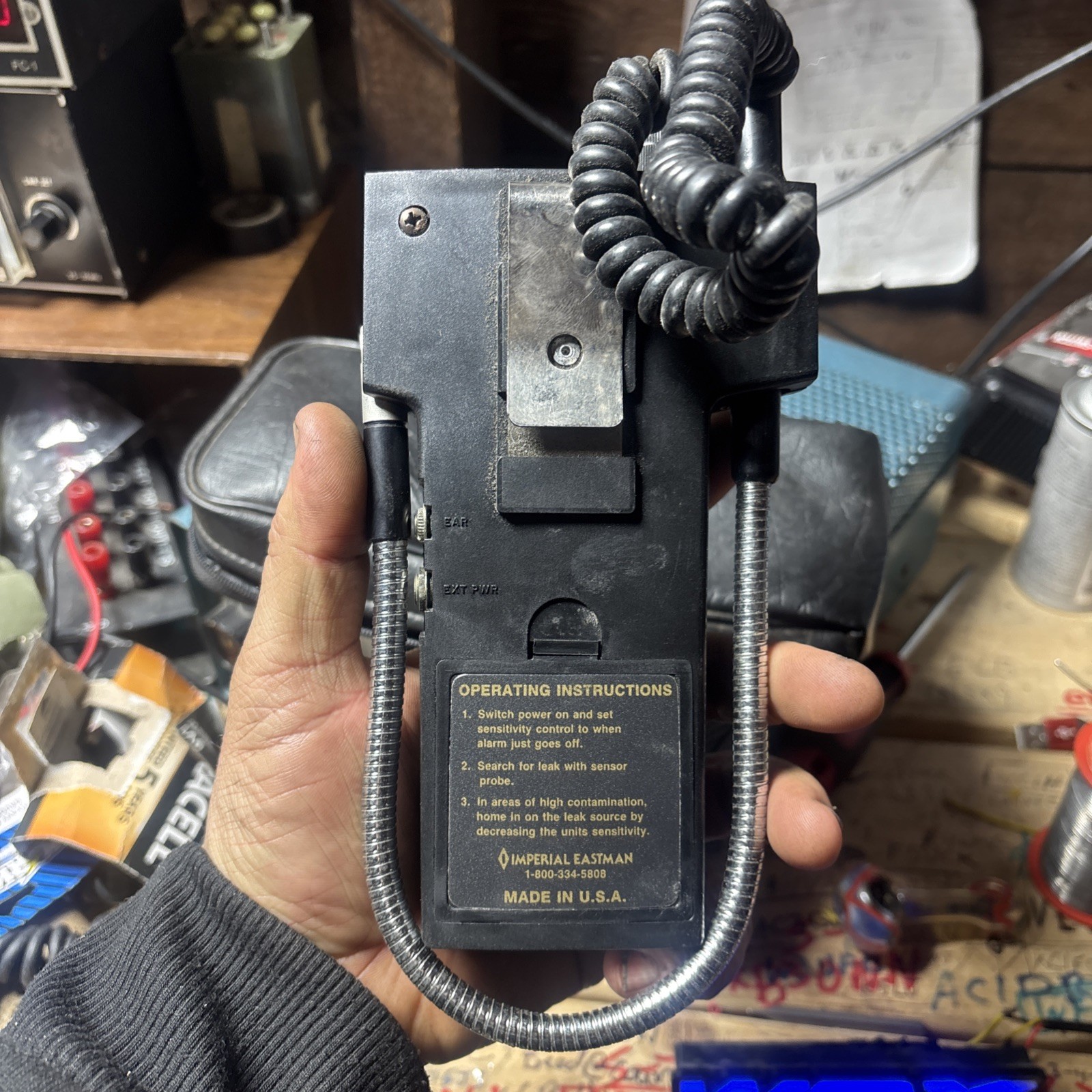 ANNIE A-007 HALOGEN LEAK DETECTOR NEW WITH CASE