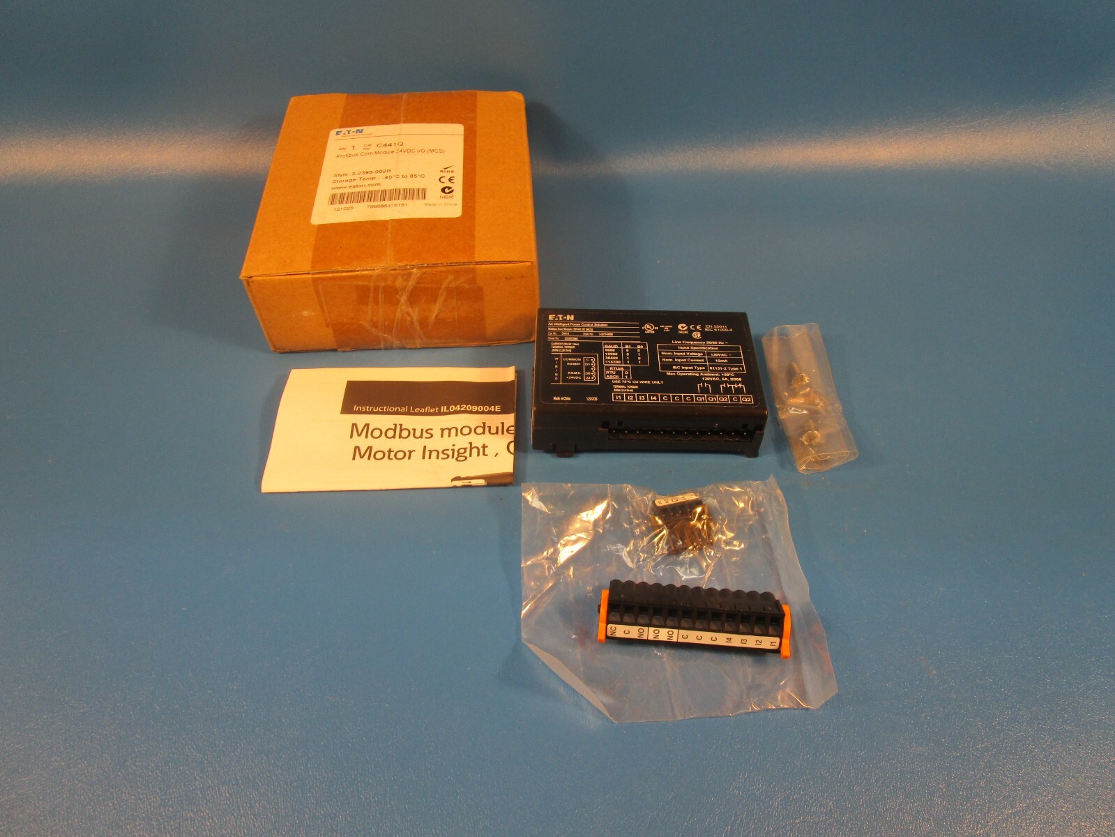 Eaton C441Q, Communication Module, Profibus 4IN/2OUT,120VAC