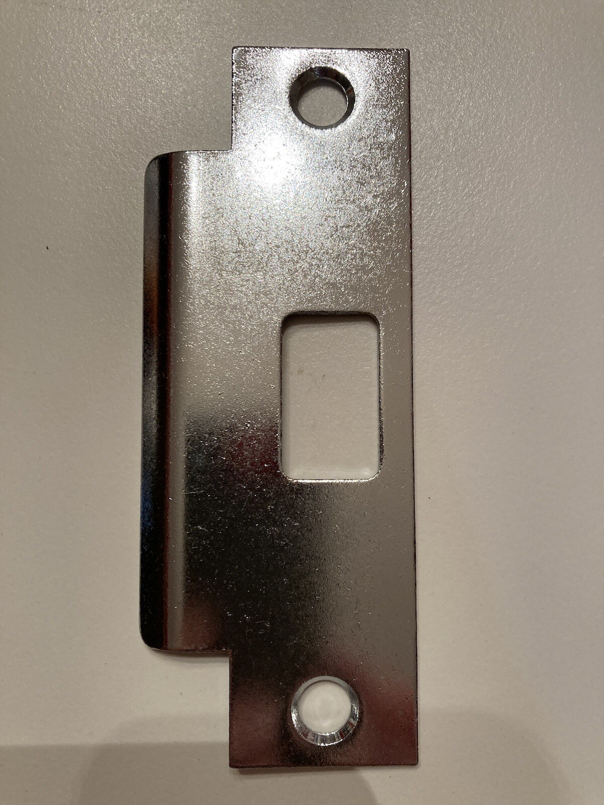 BEST 8KS3626 Deadbolt Strike,S,Satin Chrome Finish 481U27