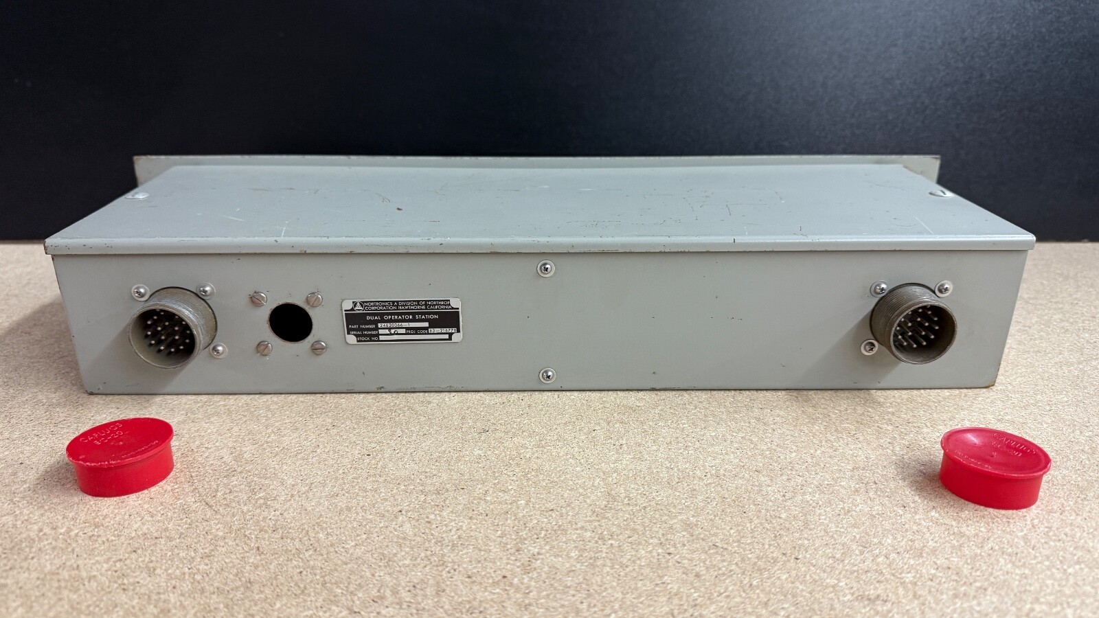Northrop Nortronics Dual Operator Station 1960s US Aircraft Unit