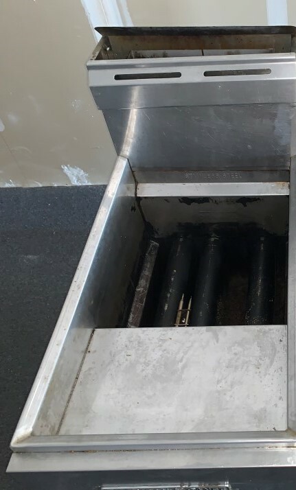 16″ American Range AF-35/50 Fryer, Nat Gas