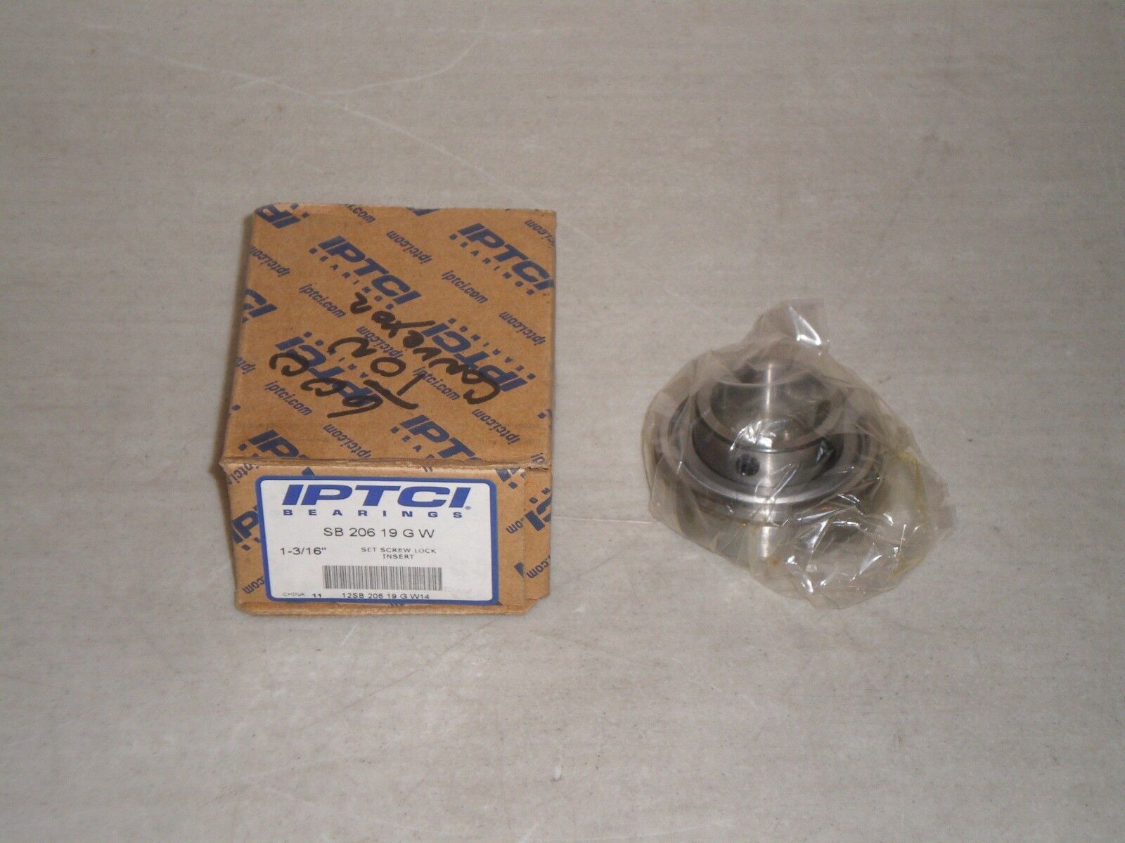 IPTCI SB20619GW Bearing 1-3/16″ Set Screw Lock Insert Free Shipping!