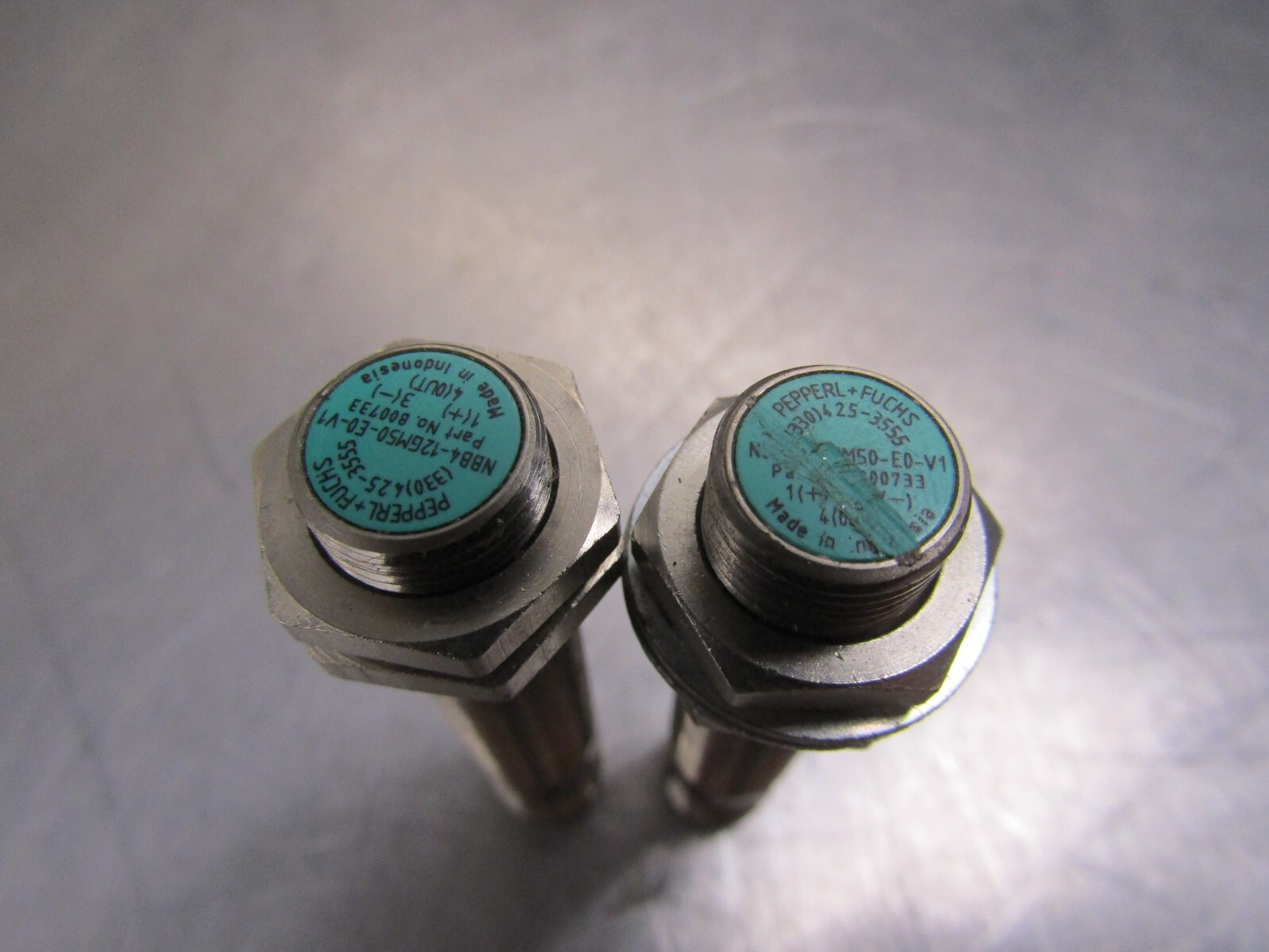 Pepperl + Fuchs NBB4-12GM50-E0-V1 Sensor Lot of 2!