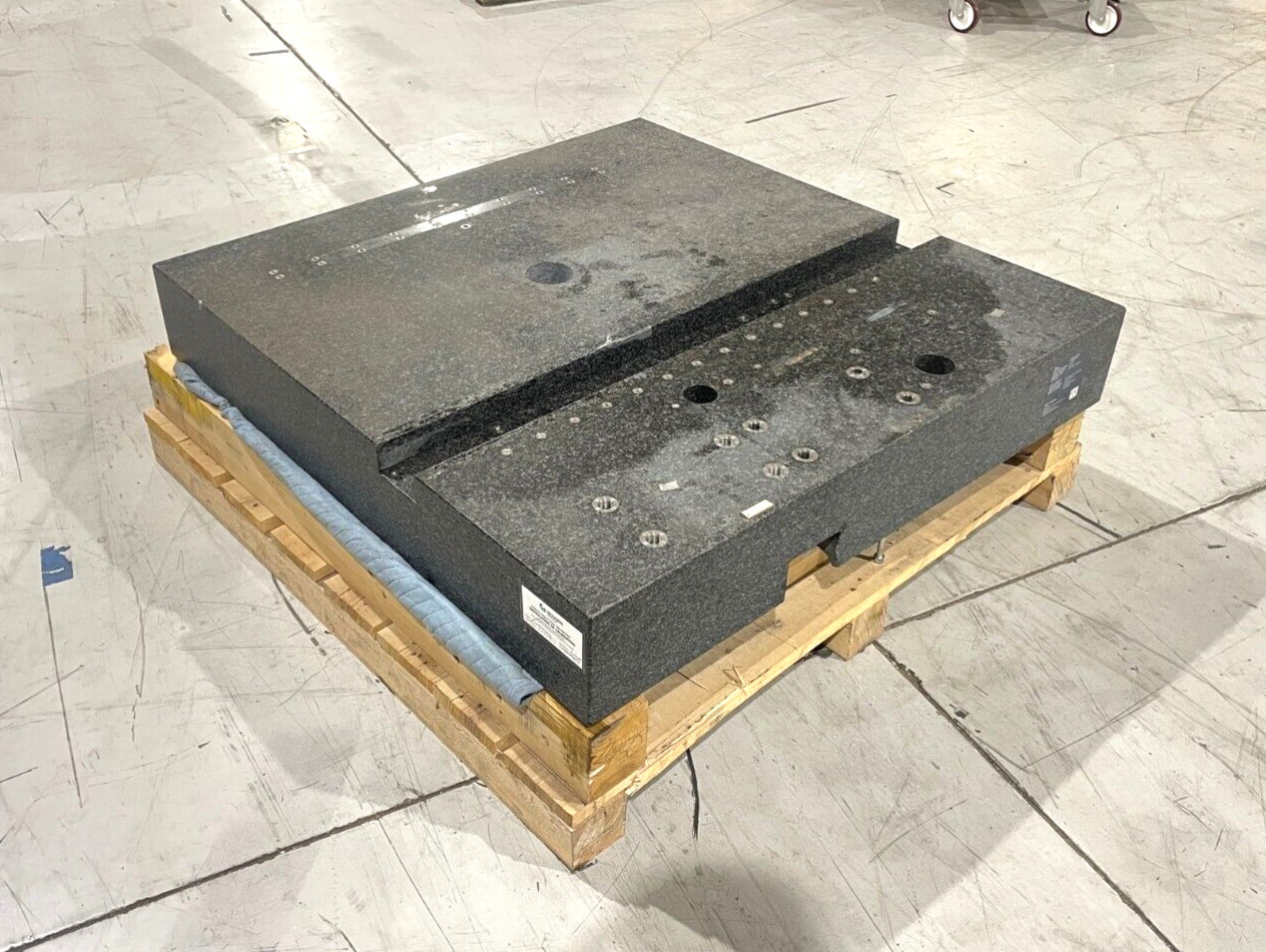 Mycrona Maschinentyp CMM Machine Granite Base, 45-1/2″ x 44-11/16″ x 7″