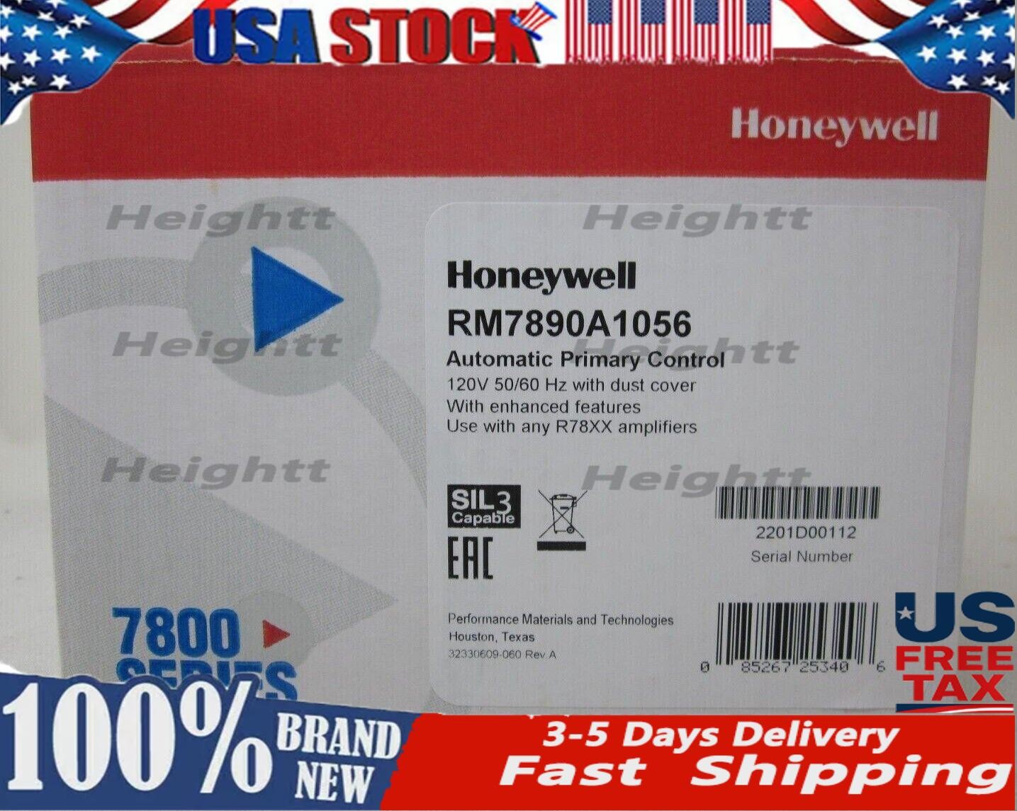 One Honeywell RM7890A1056 RM7890 A 1056 Controller new Free Shipping