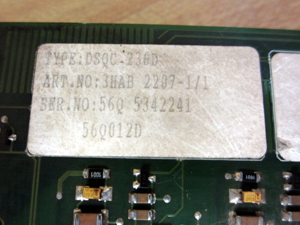 ABB 3HAB2207-1 Servo DSQC 236D 3HAB2207-1/1 – GME:91005-345-F