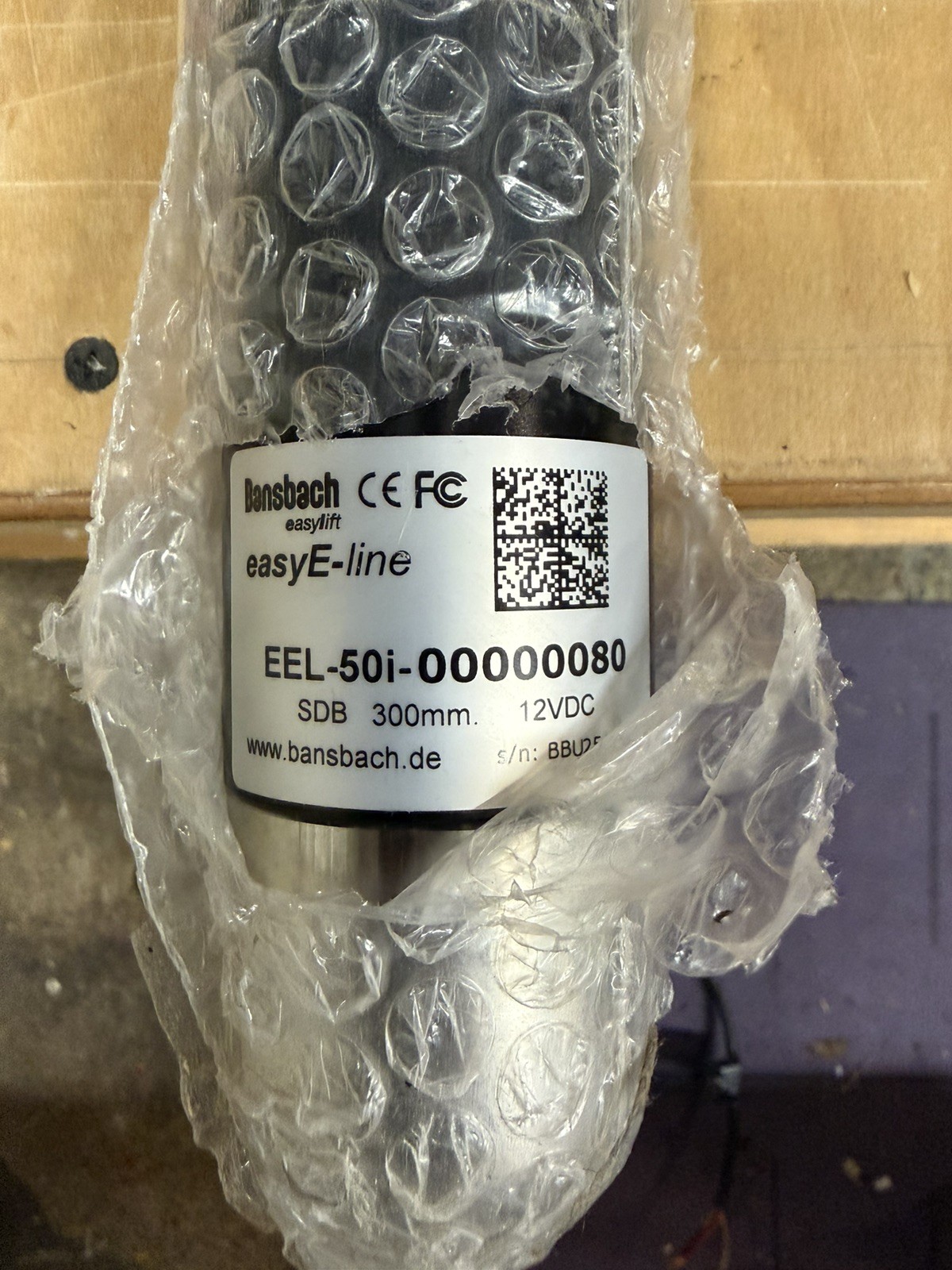 Bansbach EasyE-line Easylift EEL-50i-00000080 12V Actuator