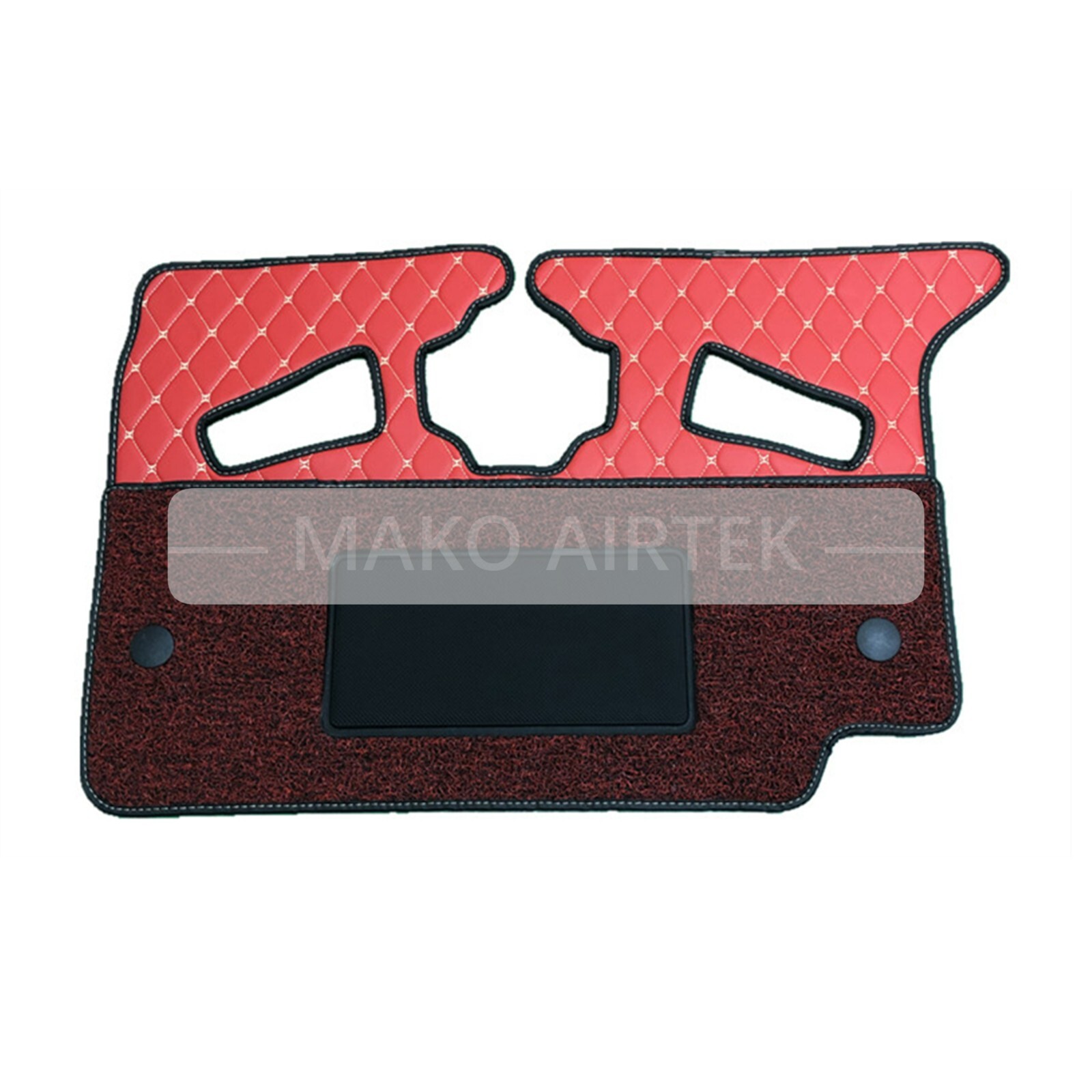 RED Cab Floor Rubber Mat Carpet Fit Komatsu Excavator PC56-7