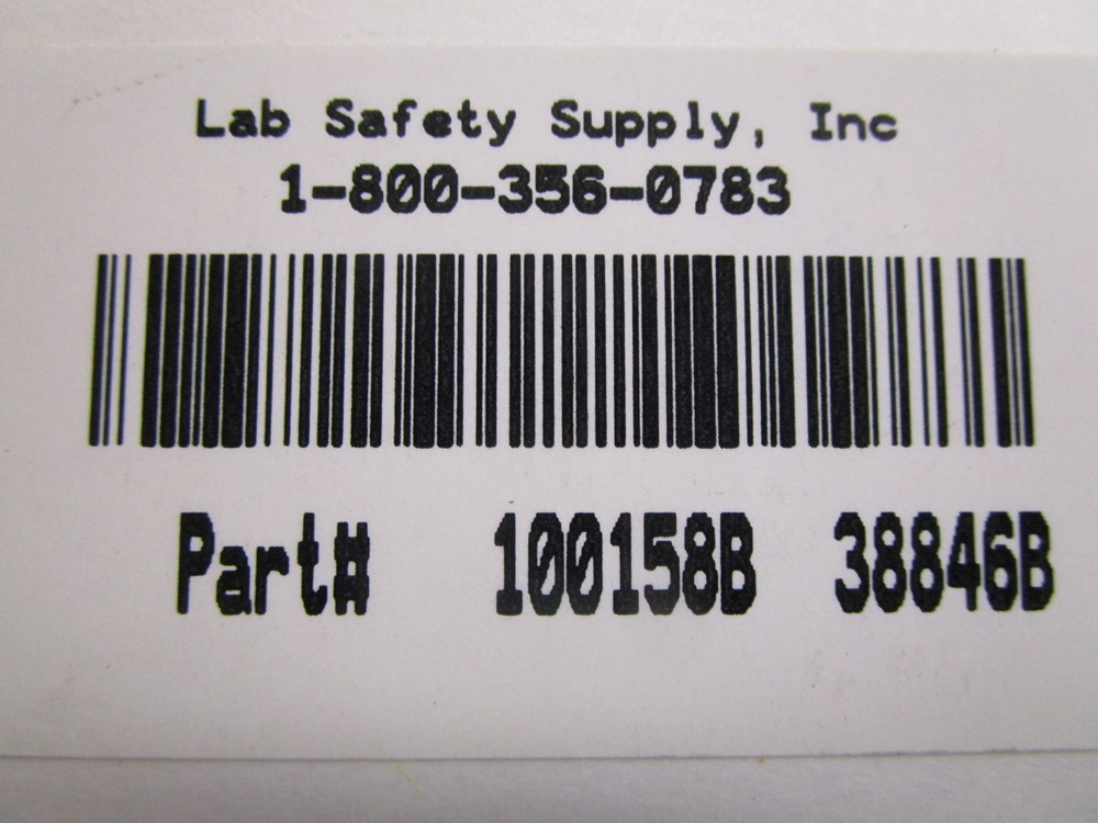 Lab Safety Supply 100158B Polymer Sign