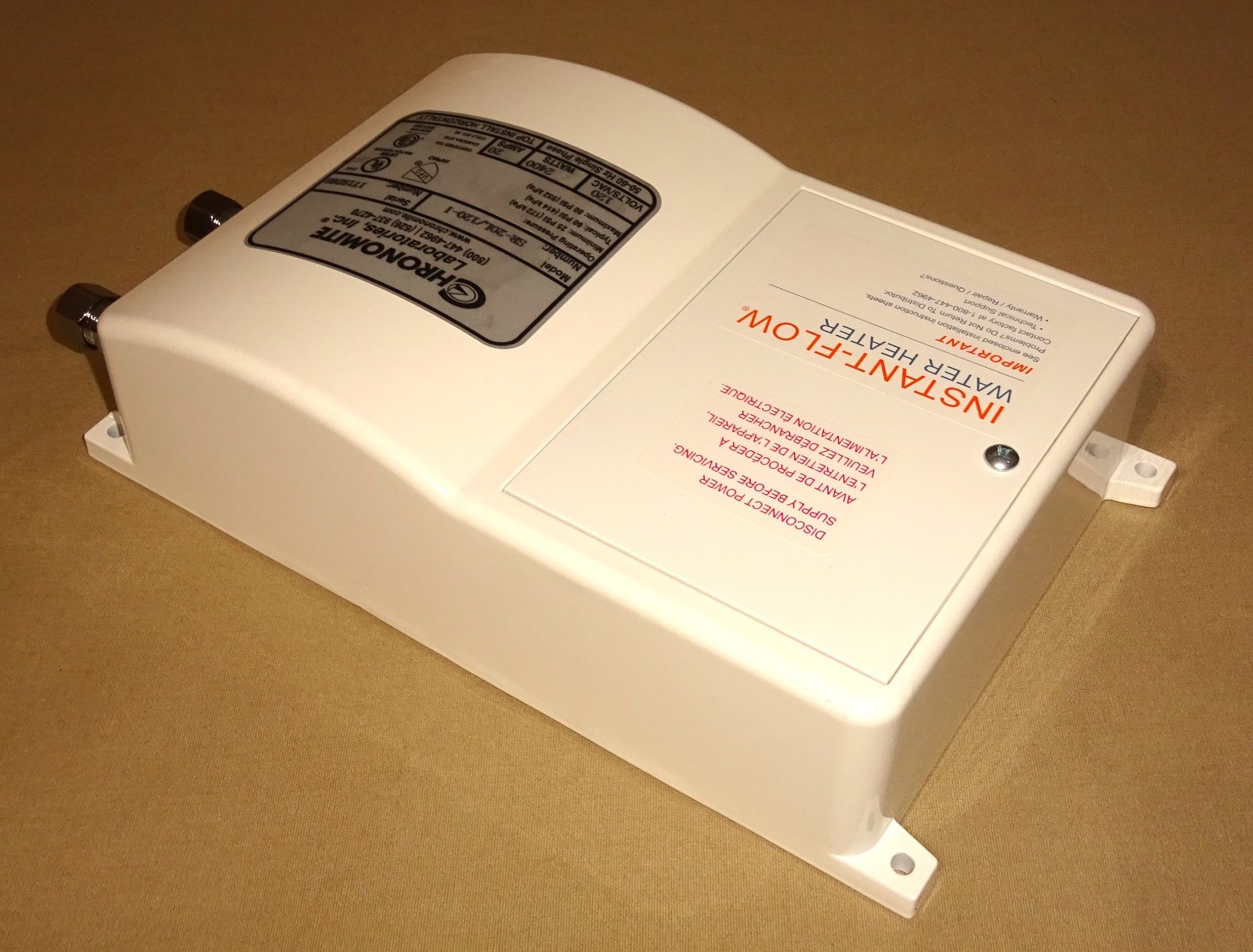 Chronomite SR-20L/120-I Tankless Water Heater 120VAC 20Amp SR Series NEW