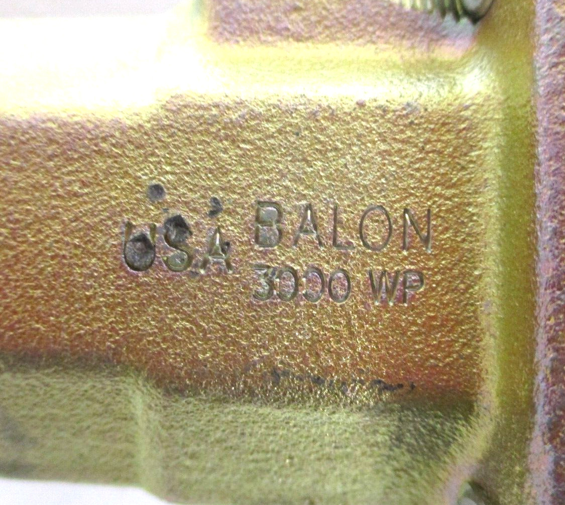 BALON, 1R-F03N-SE, 1″ x 3/4″ FNPT NACE-LF2 BALL VALVE, 3000-WP, SURPLUS