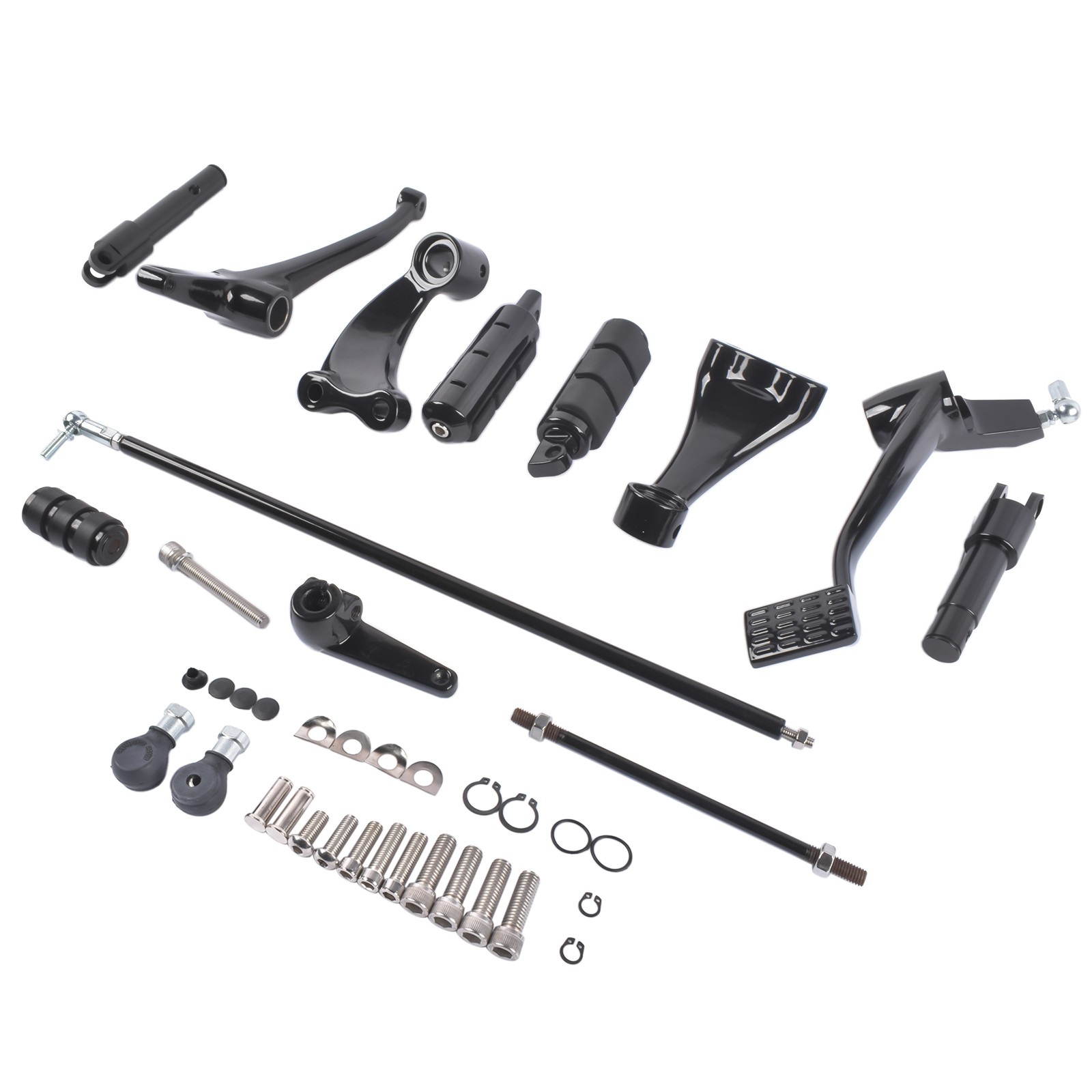 Forward Controls Foot Pegs Levers Linkages Fit for Harley-Davidson Sportster
