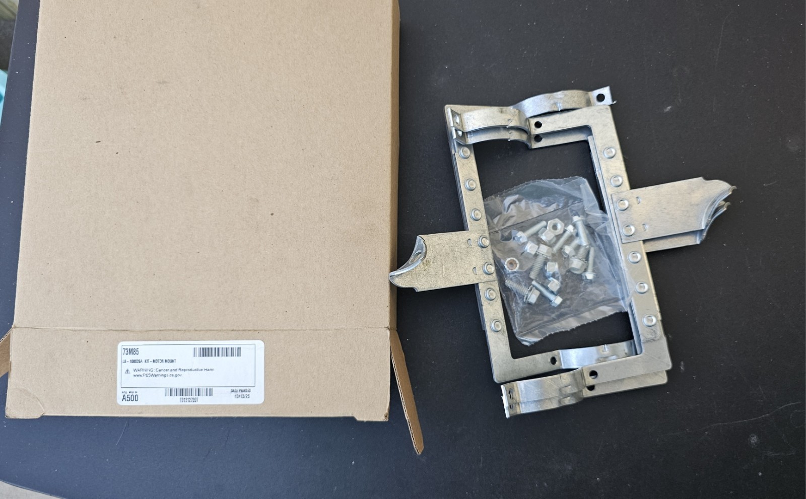 NEW Lennox 73M85 FS Bracket Kit for 1 HP motor