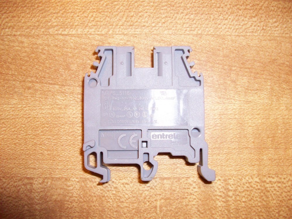 Entrelec ABB M4/6-5116 Block 1SNA115116R0700 Grey (Pack of 55)