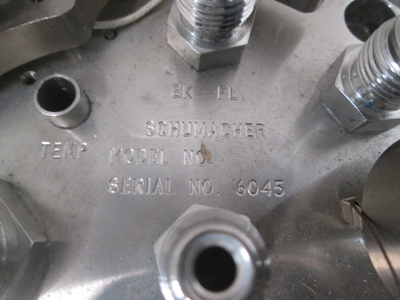 Schumacher, BK1200SSR, Empty Cannister, Used
