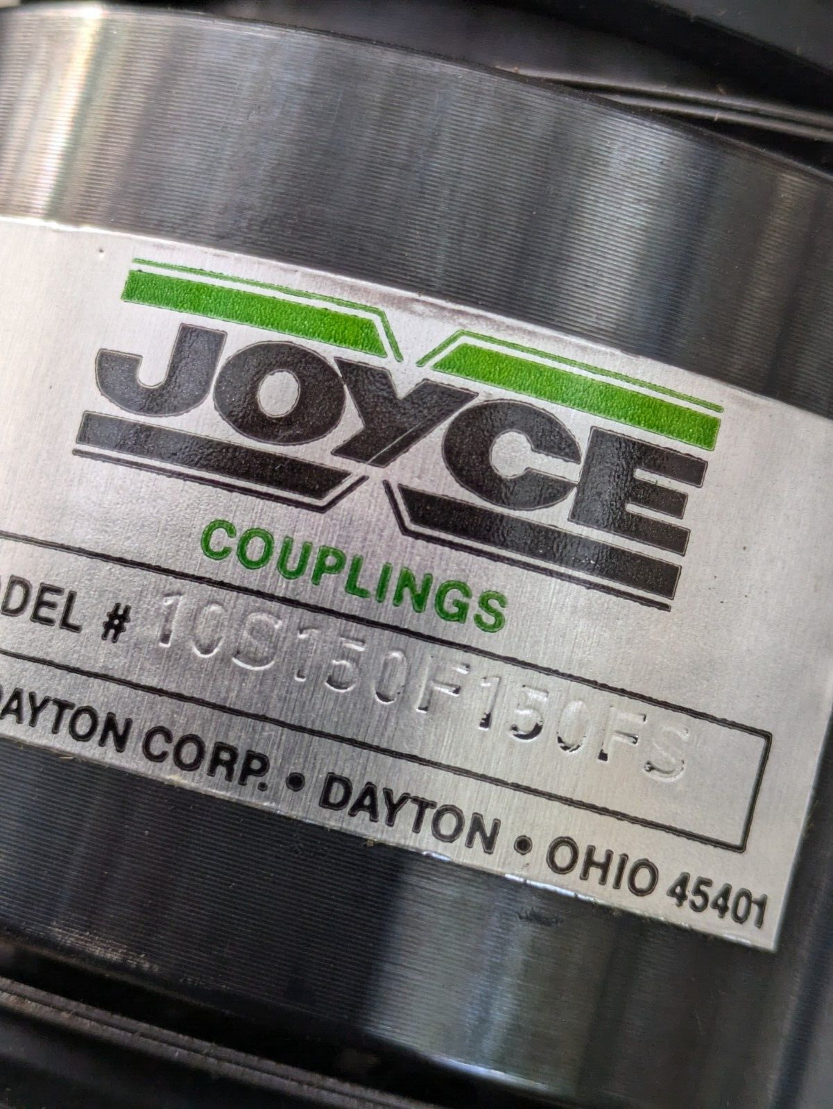 Joyce 10S150F150FS Coupling