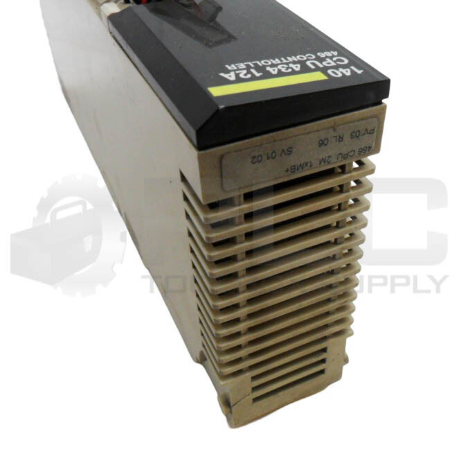 SCHNEIDER AUTOMATION 140 CPU 434 12A MODICON QUANTUM CPU MODULE 2M