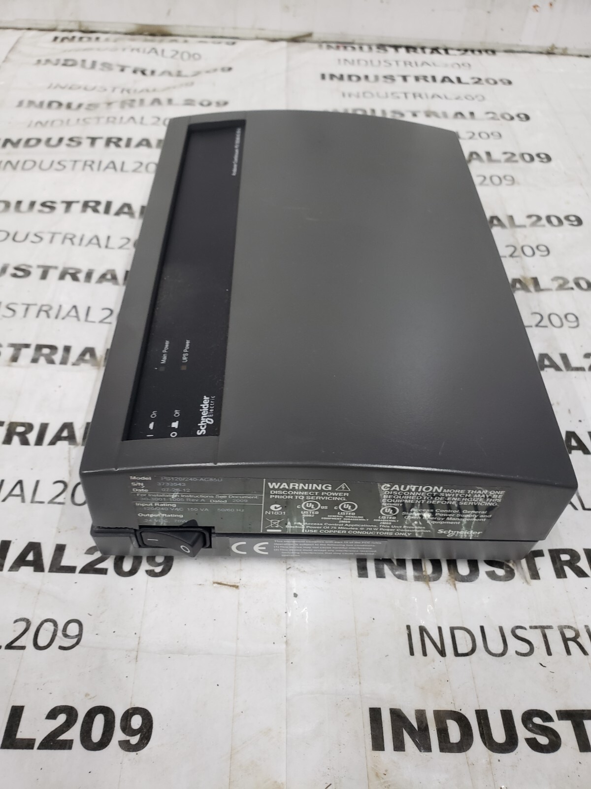 SCHNEIDER ANDOVER CONTINUUM AC-85-U PS 120/240 AC