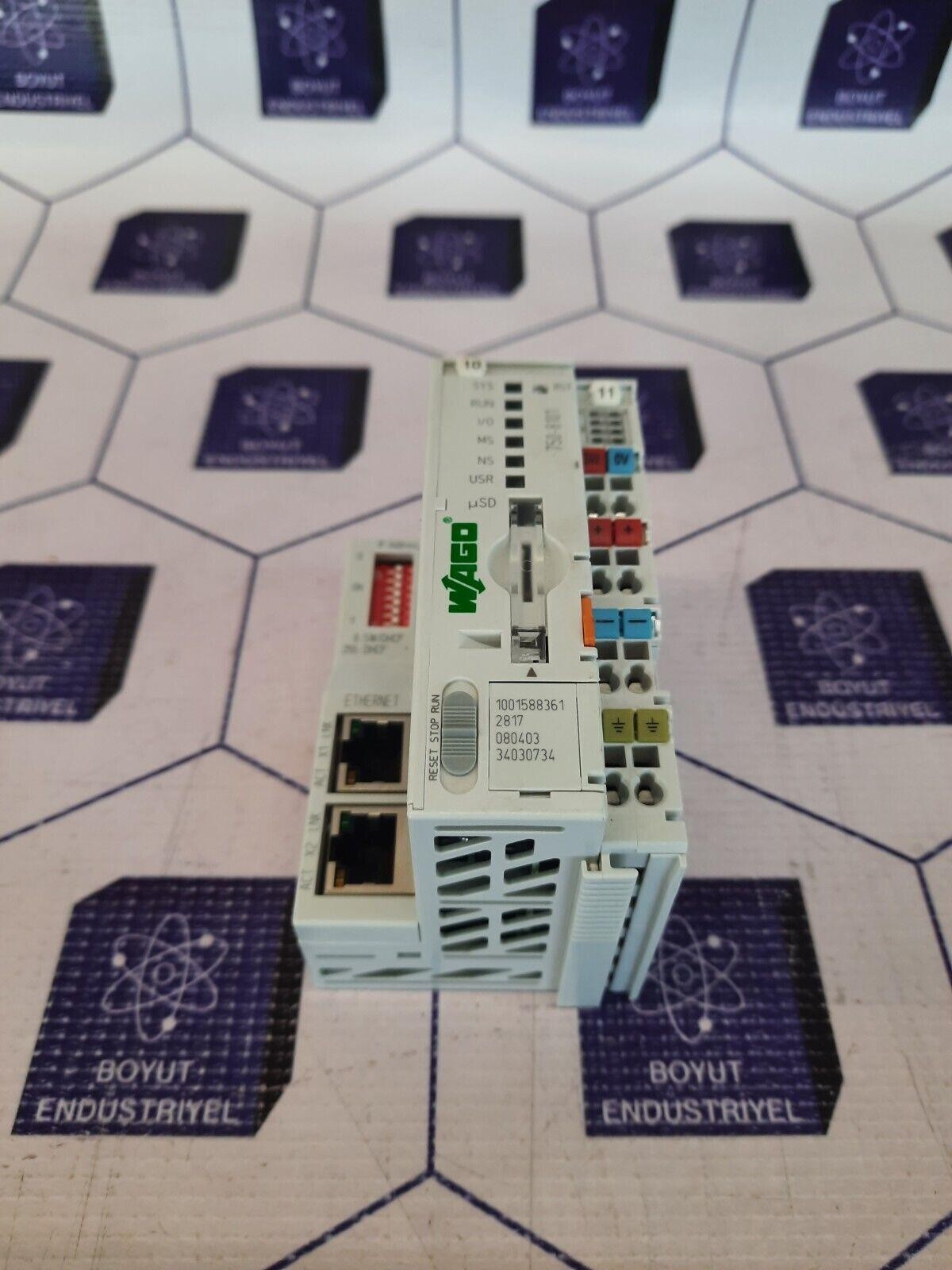 WAGO 750-8101 PFC100 CS 2ETH Cpu Unit Fast Shipping