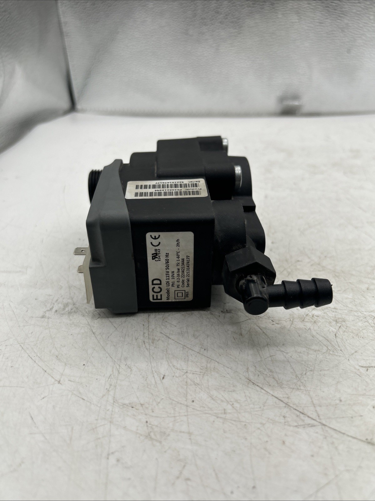 LDI Electronic Drain Valve 115v 50-60HZ STR ECD